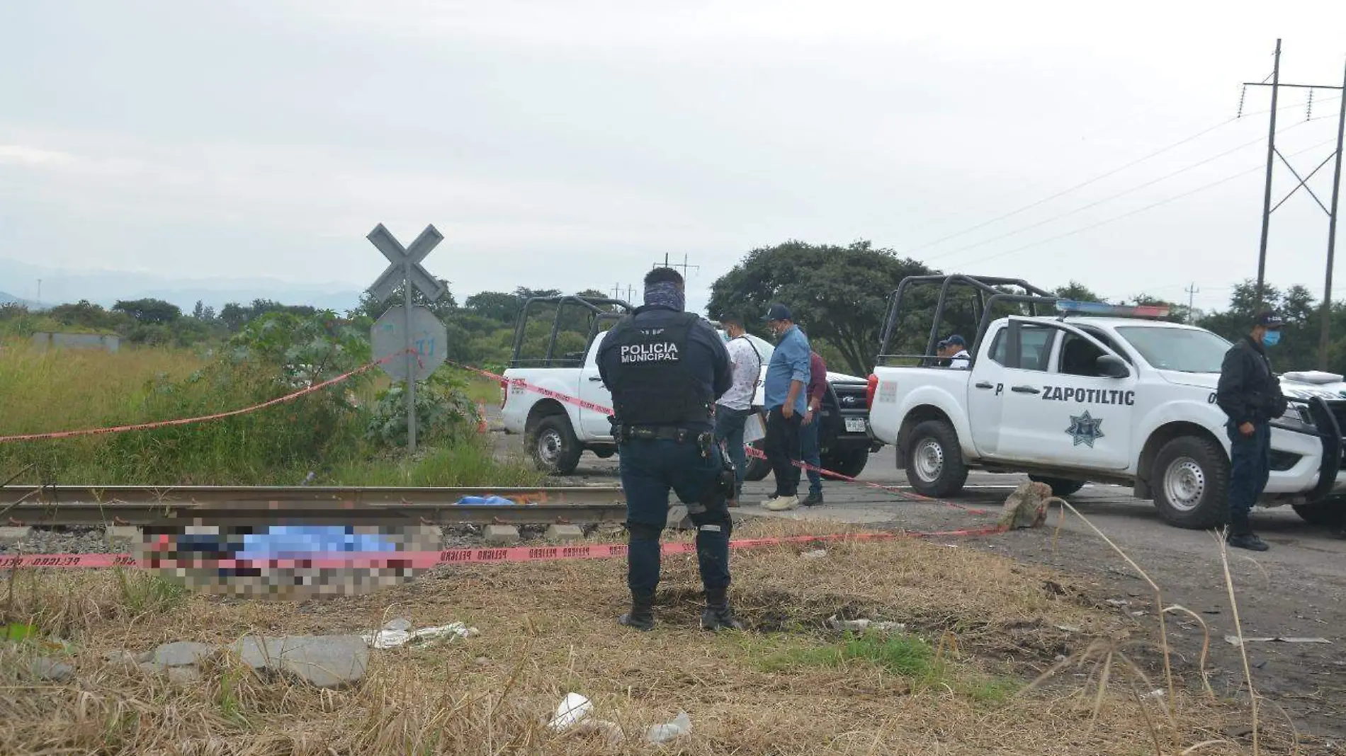 Muerte de hombre arrollado por el tren